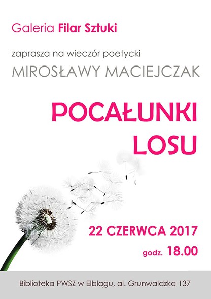 Elbląg, Wieczór poetycki Mirosławy Maciejczak Elbląg, Wieczór poetycki Mirosławy Maciejczak