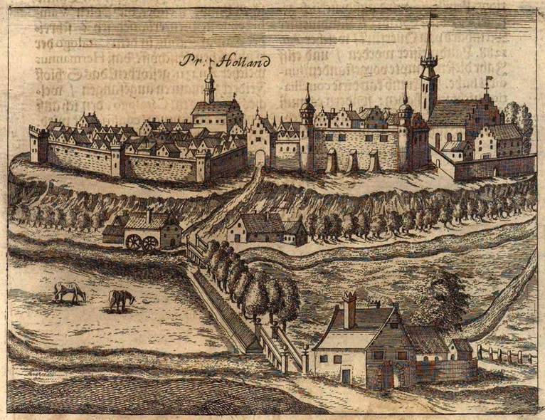 Elbląg, Panorama Pasłęka przed wiekami (archiwum autora)