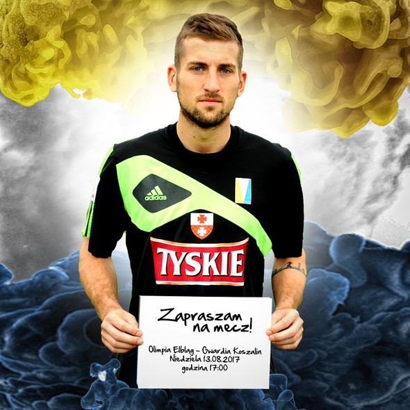 Elbląg, Na mecz zaprasza Kacper Tułowiecki Elbląg, Na mecz zaprasza Kacper Tułowiecki