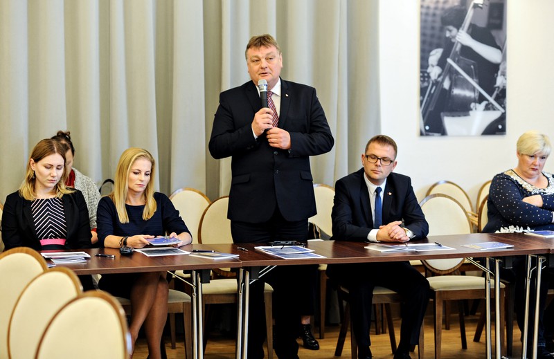 Dziś w Ratuszu Staromiejskim odbyła się konferencja dotycząca profilaktyki zdrowotnej przeciwko pneumokokom (fot. AD)
