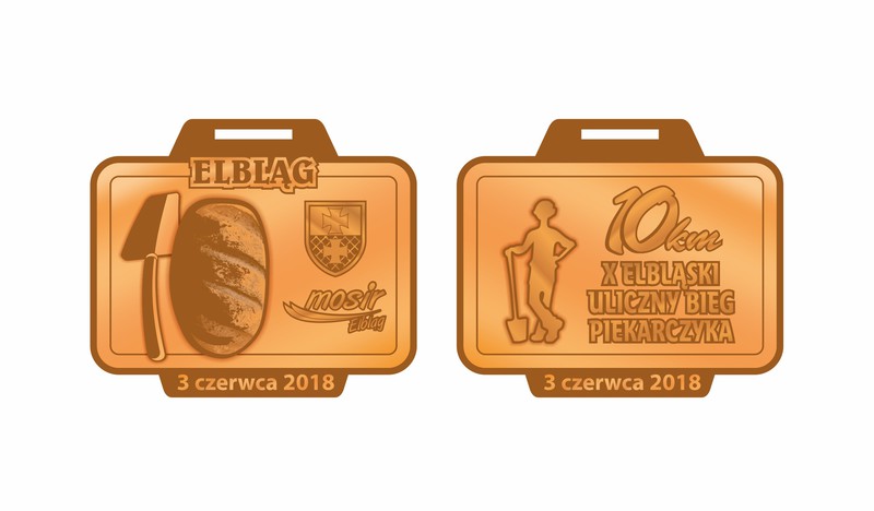 Elbląg, Koszulki i medale od Piekarczyka czekają na biegaczy Elbląg, Koszulki i medale od Piekarczyka czekają na biegaczy
