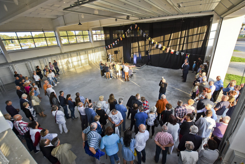 Elbląg, Hangar, którym żeglarze mogą się chwalić