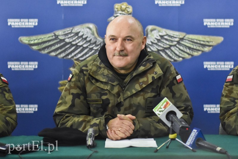Elbląg, Dowódca 9. Braniewskiej Brygady Kawalerii Pancernej płk Dariusz Kosowski Elbląg, Dowódca 9. Braniewskiej Brygady Kawalerii Pancernej płk Dariusz Kosowski