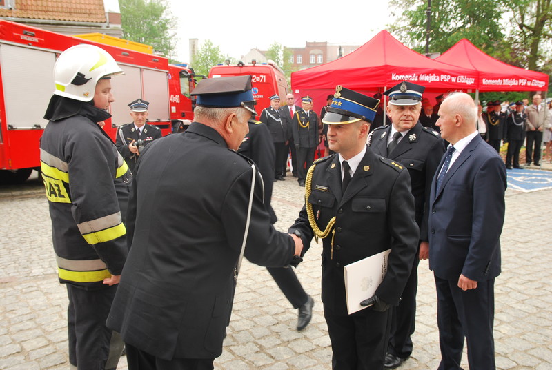 Elbląg, Nagrody i awanse dla strażaków