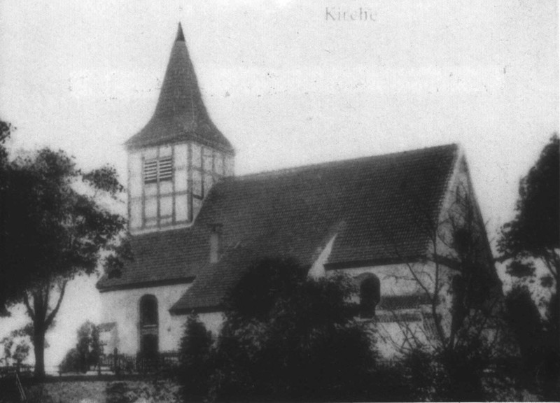 Elbląg, Kościół w Skowronach przed wojną