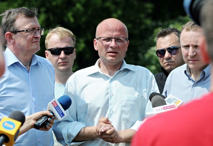 Elbląg, Pawła Kowszyńskiego wspierają liderzy jego partii Elbląg, Pawła Kowszyńskiego wspierają liderzy jego partii