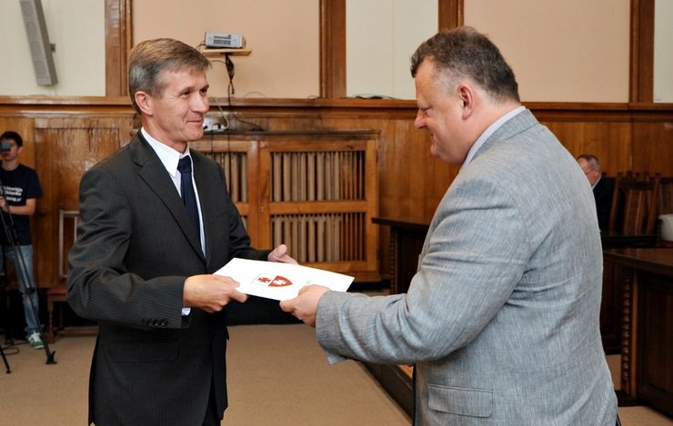 Elbląg, Sławomir Malinowski pełnił funkcję przewodniczącego Rady Miejskiej w latach 1994-98