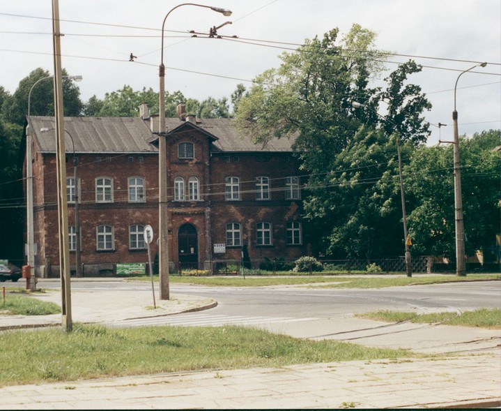 Elbląg, Budynek dawnej szkoły Hanzy i biblioteki pedagogicznej przed przeniesieniem Elbląg, Budynek dawnej szkoły Hanzy i biblioteki pedagogicznej przed przeniesieniem