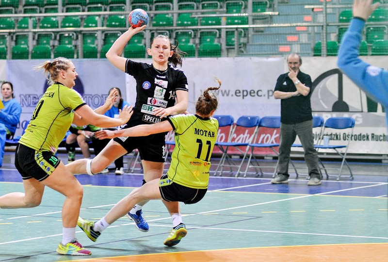Edyta Szymańska rzuciła dziesięć bramek (fot. Anna Dembińska)