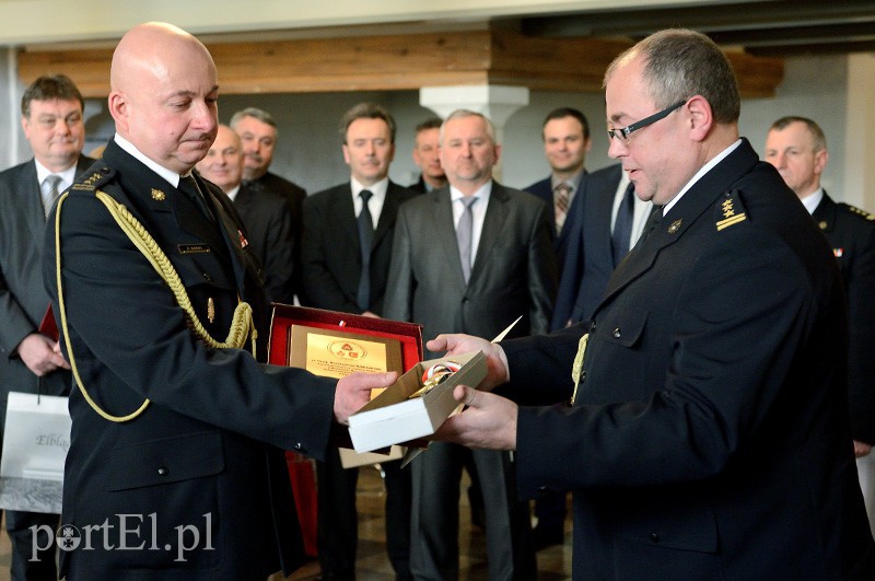 Po wielu latach służby na emeryturę odszedł st. bryg. Ryszard Baran (fot. WS)