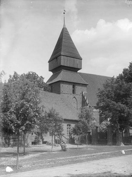 Elbląg, Kościół w Fiszewie w 1939 roku