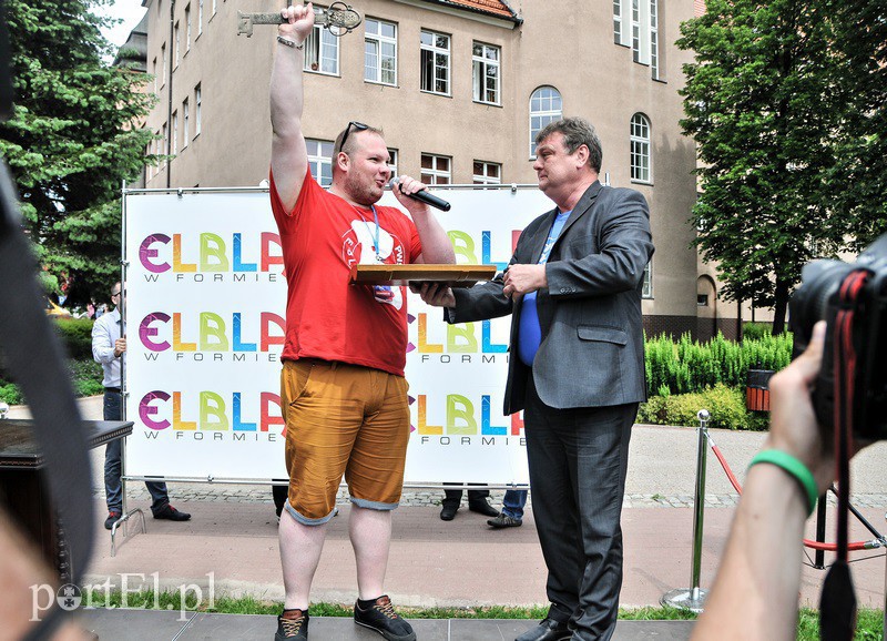 Elbląg, Miasto jest nasze! - krzyknął Łukasz Kiełczewski, przewodniczący Rady Studentów