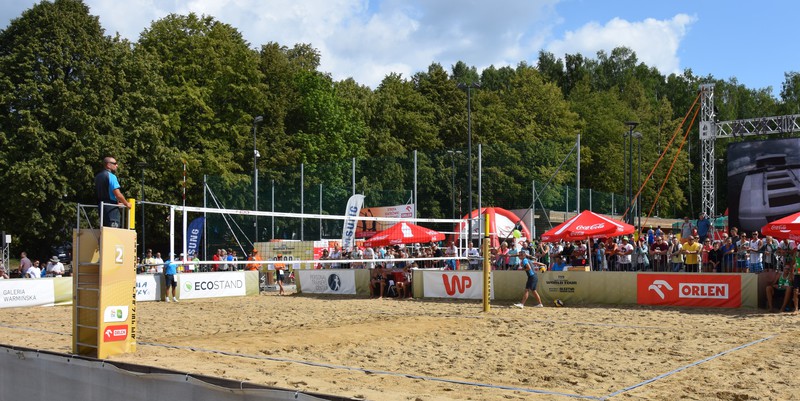 Elbląg, Boisko do siatkówki w Olsztynie