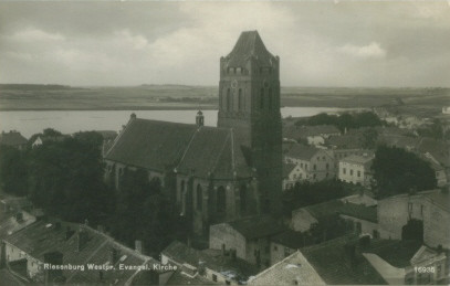 Elbląg, Kościół w Prabutach przed 1945 r.