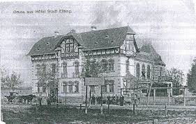 Elbląg, Hotel Stadt Elbing, znajdował się obok targu i rzeźni