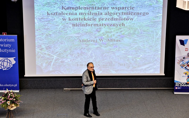 Elbląg, O programowaniu mówił m.in. prof. Andrzej Mitas Elbląg, O programowaniu mówił m.in. prof. Andrzej Mitas