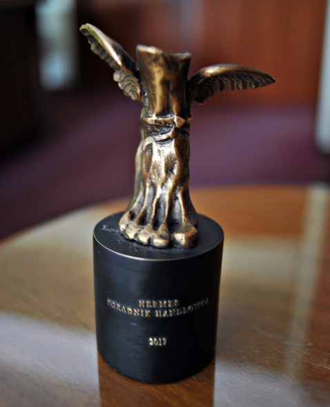Elbląg, Statuetka Hermesa Elbląg, Statuetka Hermesa
