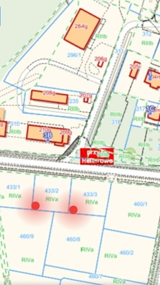 Elbląg Działki budowlane na sprzedaż. 
Elbląg- Helenowo.