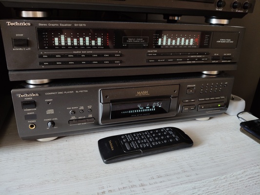 Elbląg Sprzedam korektor Technicsa SH-GE70 stan jak widać na zdjęciach resztę informacji pod tel 786129980