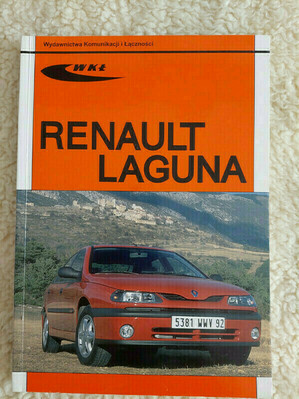 Elbląg Sprzedam książkę Renault Laguna modele 1998-2001.
