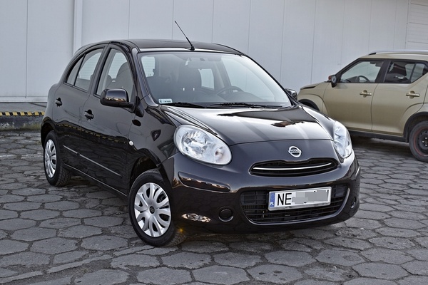 Elbląg . NISSAN MICRA IV1.2 benzyna 2011 rok Przebieg 118tys km Nawigacja, climatronic, bluetooth,