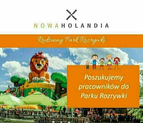 Elbląg Rodzinny Park Rozrywki Nowa Holandia poszukuje pracowników :)