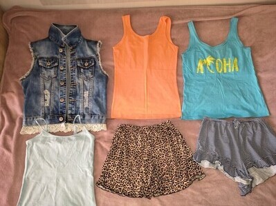 Elbląg Witam. Ubrania koszulki spodenki rozmiar s całość 70 zł