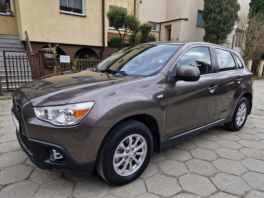 Elbląg Mitsubishi ASX1.6 BenzynaModel 2012NawigacjaCzujniki parkowaniaKamera cofaniaKupiony w Polskim Salonie