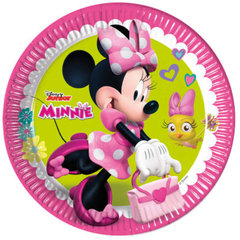 Talerzyki papierowe Minnie Pomocnice 23 cm Talerzyki papierowe Minnie Pomocnice 23 cm