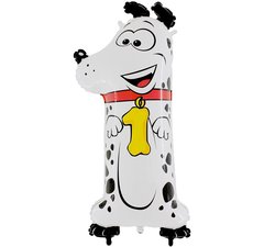 Balon Foliowy Cyfra "1" Animaloons 102 cm Balon Foliowy Cyfra "1" Animaloons 102 cm