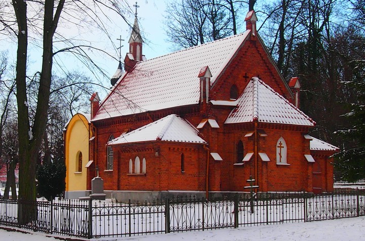 Cerkiew Prawosławna w Elblagu.  (Luty 2014)