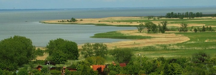 Frombork,widok z wieży wodnej.  (Czerwiec 2014)