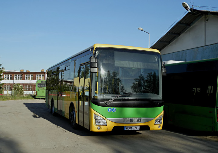 Pierwszy Iveco Crossway 10.8LE w Elblągu.  (Kwiecień 2014)