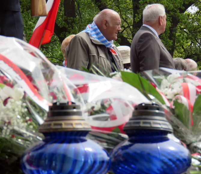 70.rocznica wyzwolenia KL Stutthof. Zdjęcie zostało zrobione w czasie uroczystości w dn.9.V.2015r. (Maj 2015)
