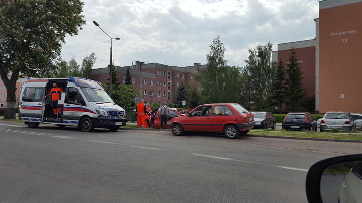 Wypadek na Fromborskiej (21 maja 2016)