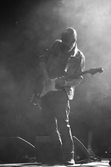 On i jego gitarrra. Krynica Morska 19.08.2016