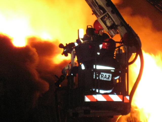 Pożar na Komeńskiego zdjęcie nr 21665