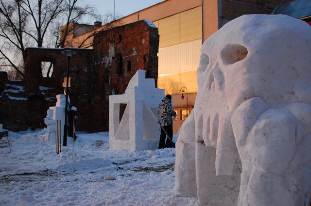 Festiwal Rzeźby w Śniegu – dzień pierwszy zdjęcie nr 31420