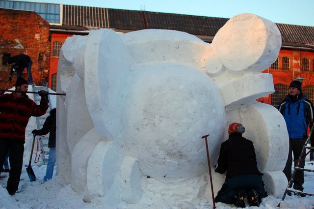 Festiwal Rzeźby w Śniegu – dzień pierwszy zdjęcie nr 31418
