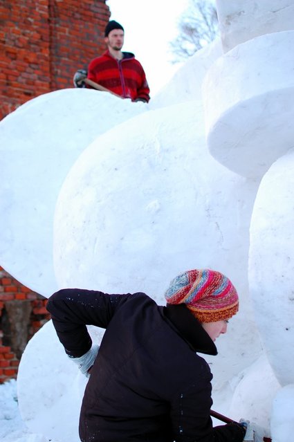 Festiwal Rzeźby w Śniegu – dzień pierwszy zdjęcie nr 31427