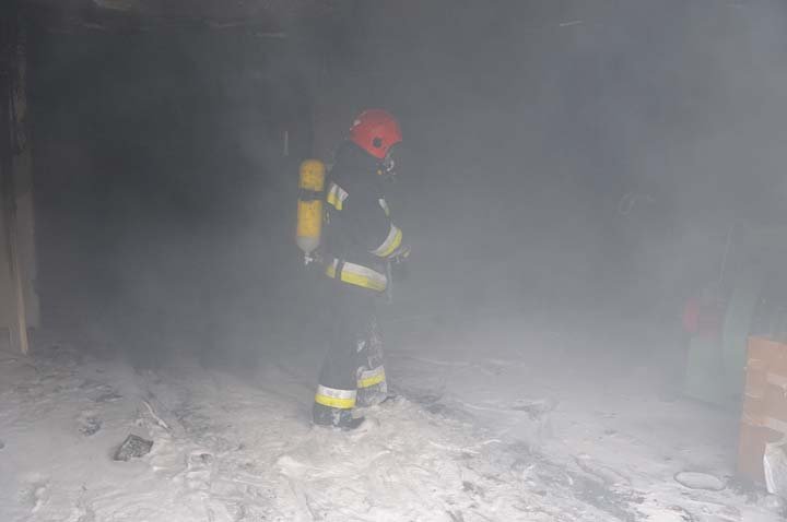 Pożar w Karczowiskach Górnych zdjęcie nr 41331