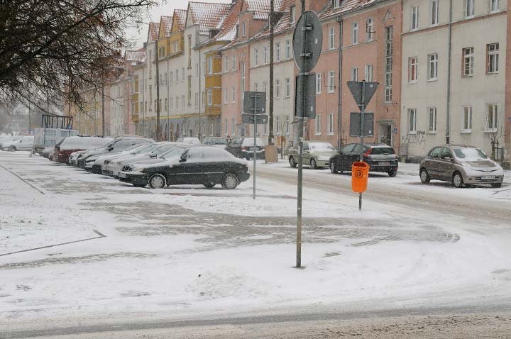 Do Elbląga zawitała śnieżna zima zdjęcie nr 41350