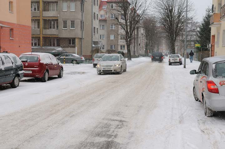 Do Elbląga zawitała śnieżna zima zdjęcie nr 41351