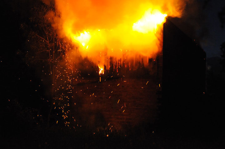 Pożar na Grunwaldzkiej zdjęcie nr 45360