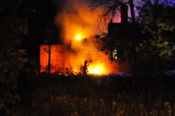 Pożar na Grunwaldzkiej zdjęcie nr 45367