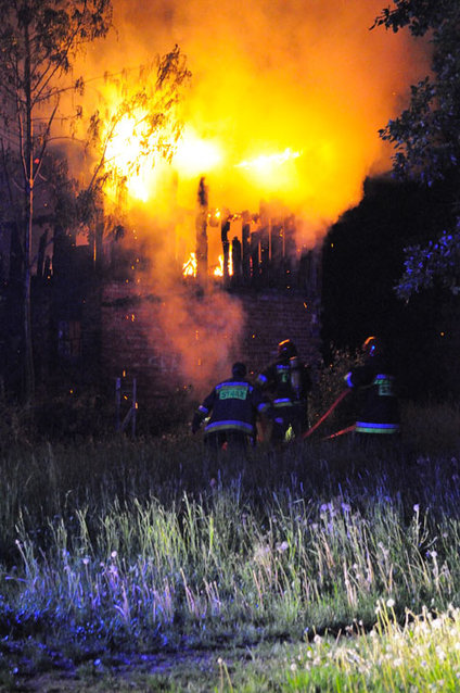 Pożar na Grunwaldzkiej zdjęcie nr 45364
