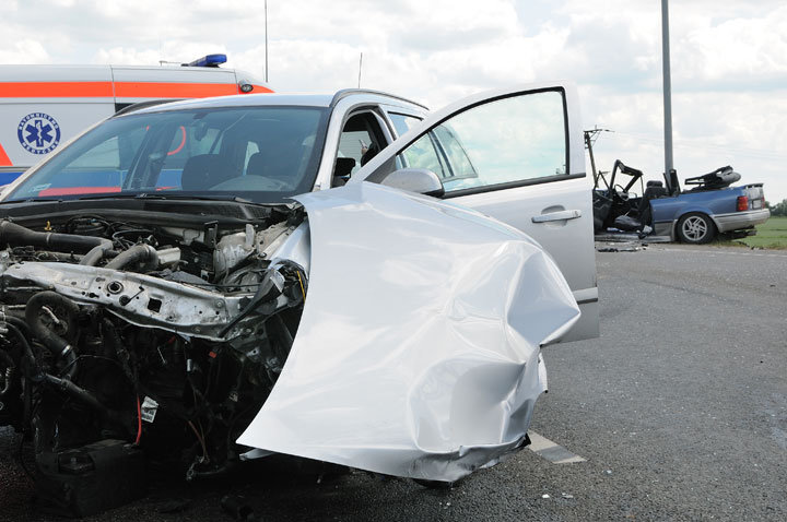 Wypadek na skrzyżowaniu Żuławskiej z obwodnicą zdjęcie nr 46602