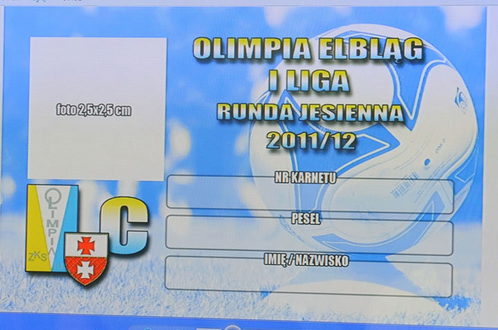Olimpia Elbląg - karty kibica, karnety i bilety zdjęcie nr 47888