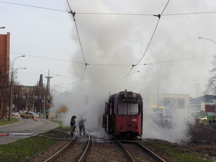 Pożar tramwaju zdjęcie nr 55426