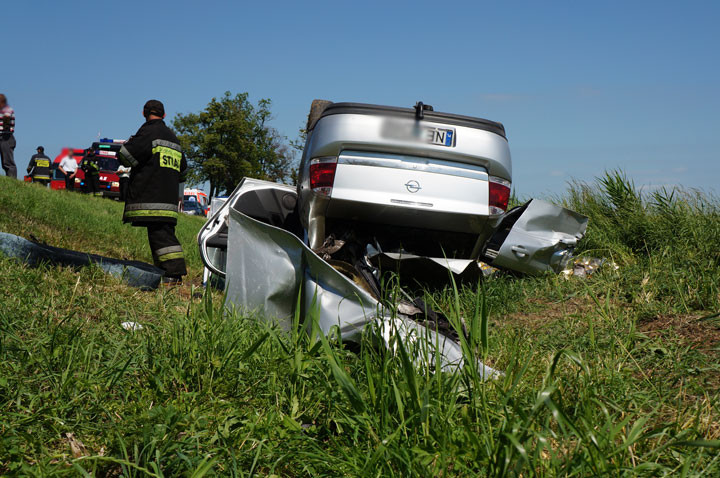 Śmiertelny wypadek na trasie Elbląg-Malbork zdjęcie nr 58333